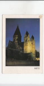 BF31323 metz moselle le temple neuf la nuit   france front/back image