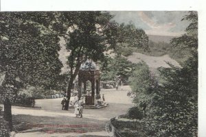 Lancashire Postcard - Fountain & Refreshment Rooms, Boggart Hole Clough - 14006A