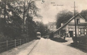 Netherlands Beek Cafe Boschlust Nijmegen Vintage Postcard 04.06