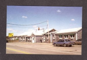 ME View Billy's Chowder House Restaurant WELLS MAINE Postcard