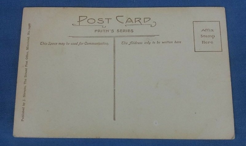 Vintage Frith's Postcard Minehead The Beach And North Hill Somerset B1B ...