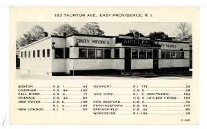 RI - East Providence. Dinty Moore's Diner ca 1950