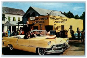 1959 President United States Margaret Truman Building Key West Florida Postcard