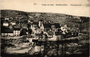 CPA MARCILHAC Vallée du Célé Vue générale (686449)