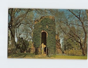 Postcard The Jamestown Church Tower at Jamestown, Virginia