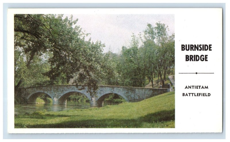 Vintage Civil War Antietam Battlefield Bridge Original Vintage Postcard P26E