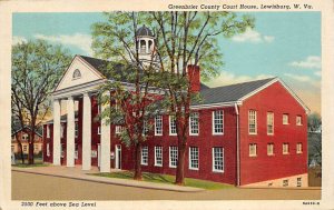 Greenbrier County Court House - Lewisburg, West Virginia WV  