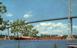 1,000 Islands International Bridge in Alexandria Bay, New York