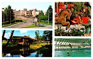 Postcard LODGE SCENE Cherry Hill New Jersey NJ AQ0297