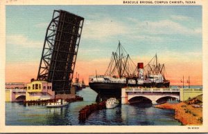 Texas Corpus Christi Bascule Bridge Curteich