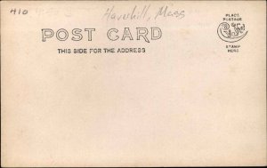 HAVERHILL MASSACHUSETTS MA Hotel Bartlett Caf� Antique RPPC