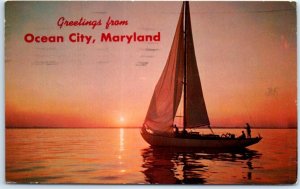 Postcard - Greetings from Ocean City, Maryland