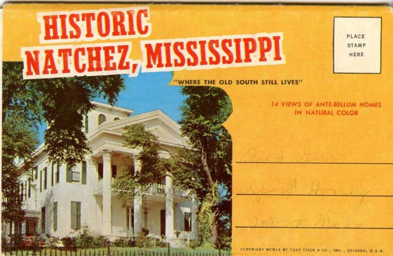 Folder - Natchez, MS -   (12 Views + Covers)