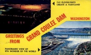 Greetings From - Grand Coulee Dam, Washington