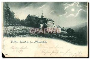 Old Postcard Schloss Elberstein bei Mondschein