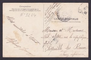 FRANCE Postcard Cherbourg, Compagnie d'Ouvriers du Homet