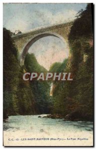 Old Postcard Luz Saint Sauveur Le Pont Napoleon