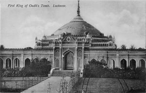 B96069 first king of oudh s tomb real photo   lucknow  india