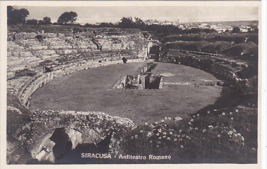 Italy Siracusa Anfiteatro Romano