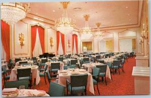 postcard WV - Greenbrier Hotel Resort -Crystal Dining Room