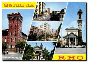 Postcard Modern Saluti da Rho