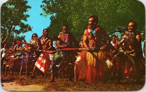 Postcard Oceania New Caledonia - Noumea - Wallisienne Dancers