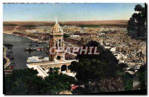 Modern Postcard Oran General View from Santa Cruz