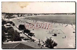 Old Postcard Royan The Beach