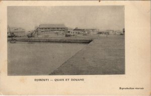 PC DJIBOUTI QUAIS ET DOUANE DJIBOUTI SOMALIA (A23737)