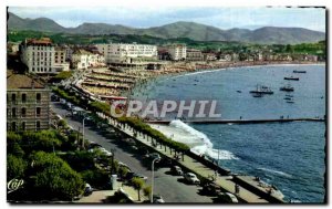 Old Postcard Saint Jean De Luz The Beach