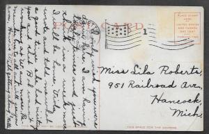 10017 Breakwater and Lights, Marquette, Mich