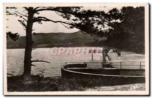 Old Postcard Bassin De La Digue Saint Ferreol Basin