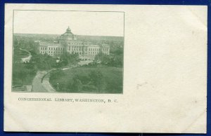 Washington DC Postcard Congressional Library old postcard