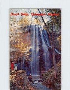 Postcard Smith Falls 14 Miles Northeast of Valentine Nebraska USA