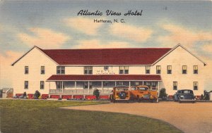 J92/ Hatteras North Carolina Postcard Linen Atlantic View Hotel  380