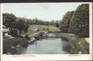 Shropshire Postcard - Pengwern Boat House, Shrewsbury  RS3463