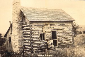 RPPC, Lane Cabin, Shepherd of the Hills Country , Branson MO,Old Post Card