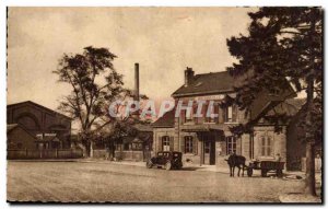 Moyenneville Postcard Old Train Station