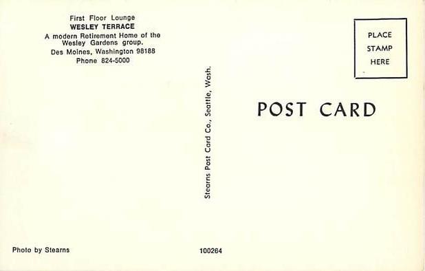 First Floor Lounge Wesley Terrace Des Moines Washington WA