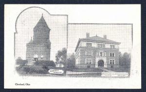Garfield Memorial Cleveland OH unused c1905