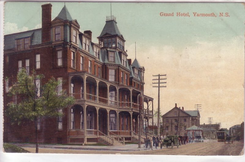 Grand Hotel, Yarmouth, Nova Scotia, Canada, 1911 !