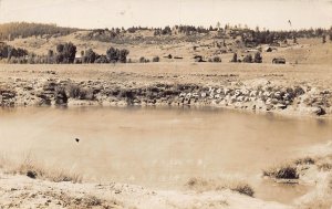 J84/ Pagosa Springs Colorado RPPC Postcard c1930 Hot Springs 201