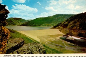 Idaho Palisades Dam On The Snake River