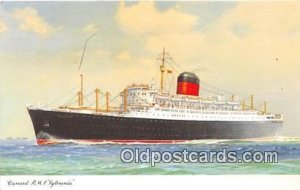 Cunard RMS Sylvania Ship Unused 