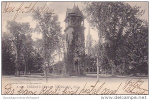 Massachusetts Stockbridge Children's Chimes 1906