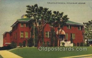 Polar Bluff, Missouri, USA Hospital 1956 crease left top corner, light corner...