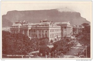 Houses of Parliament, Cape Town, South Africa, 1910-20s