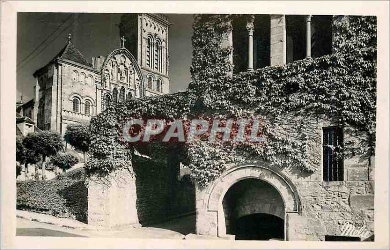 Postcard Modern vezelay 1113 (yvonne) abbey church of the madeleine (xii cent...