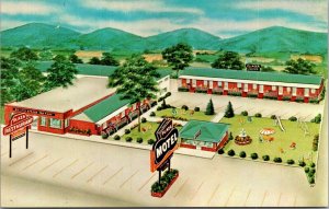 Postcard Plaza Motor Court and Restaurant 4513 Williamson Rd in Roanoke Virginia
