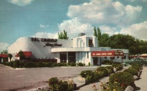 Vintage Postcard Del Camino Coffee Shop Del Camino Courts El Paso Texas TX